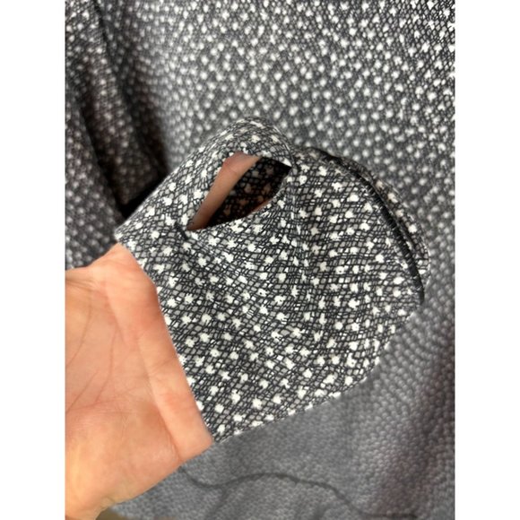 Lululemon Blue Long Sleeve Round Neck Rush Hour Dotted Pullover T Shirt Size 12 - Picture 5 of 7